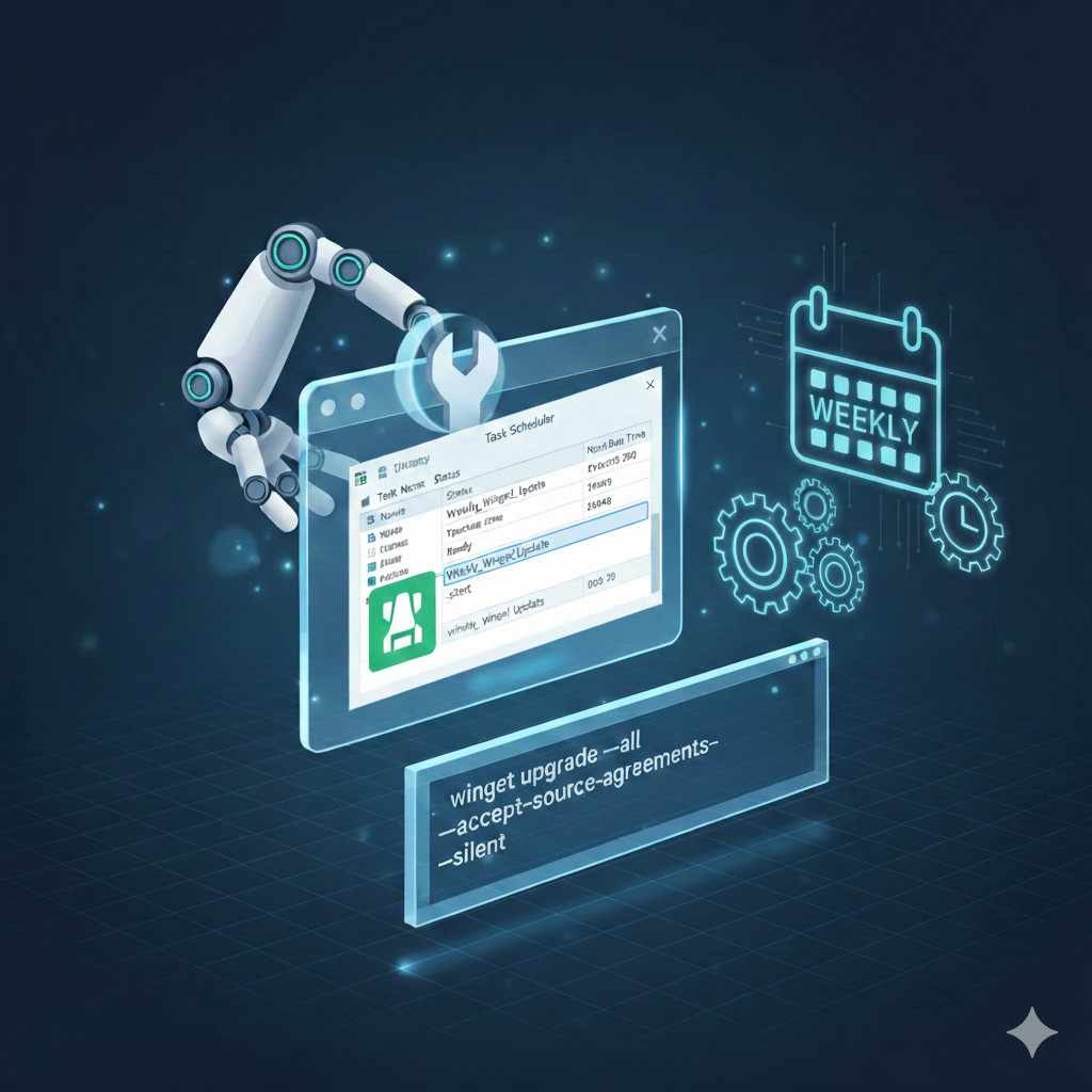 Automate Weekly Windows Updates with Winget